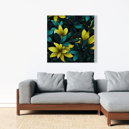 Potent - Yellow Canvas Art for Stylish Home Decor
