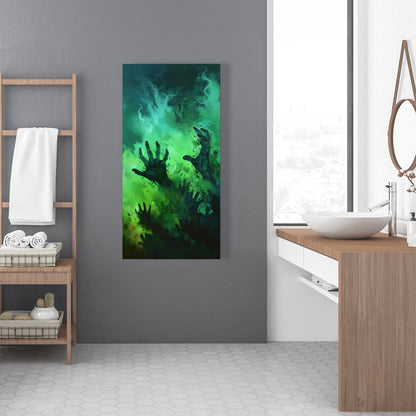 Hands of despair - 32"x32" Canvas