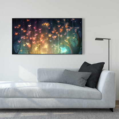 A dream come true - Beige Framed Canvas for Home Decor