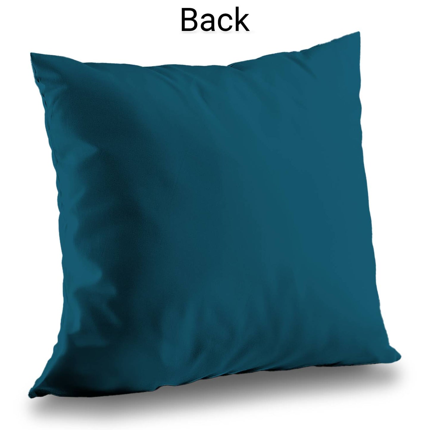 Coussin décoratif en sergé de polyester à motif bouquet de couleurs - Accessoire de décoration intérieure