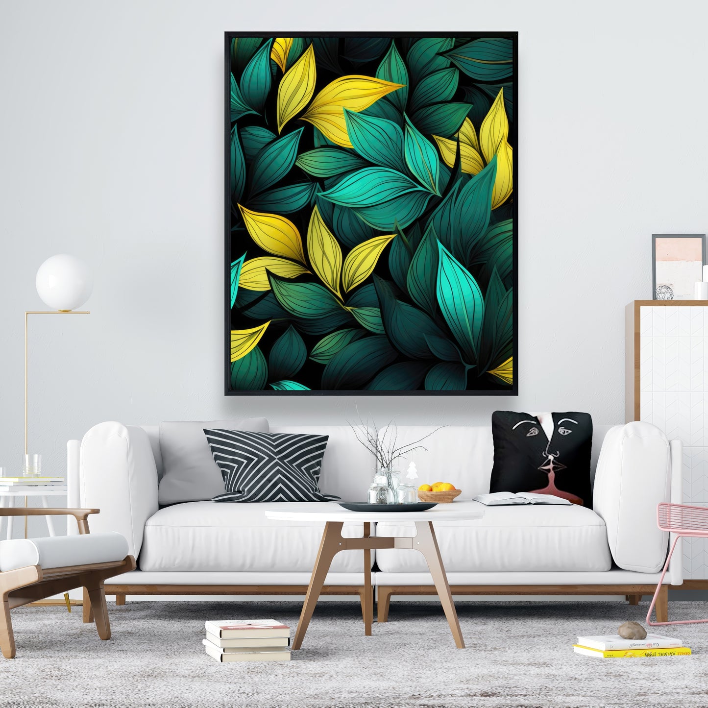 Potent aroma - 36"x36" Framed canvas