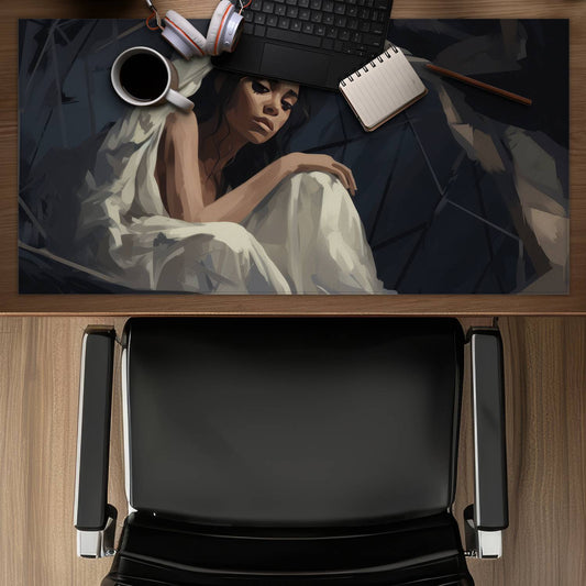 Cocooned - Desk Mat