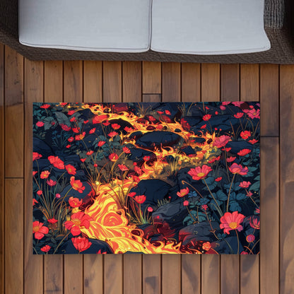 Tapis d'extérieur Dodging Nature | Accent de décoration intérieure élégant