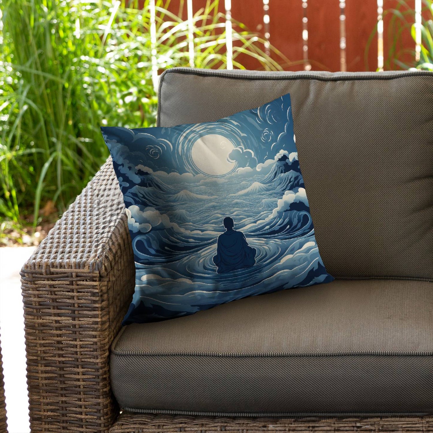 Infinite wisdom - Throw pillow - Print on demand