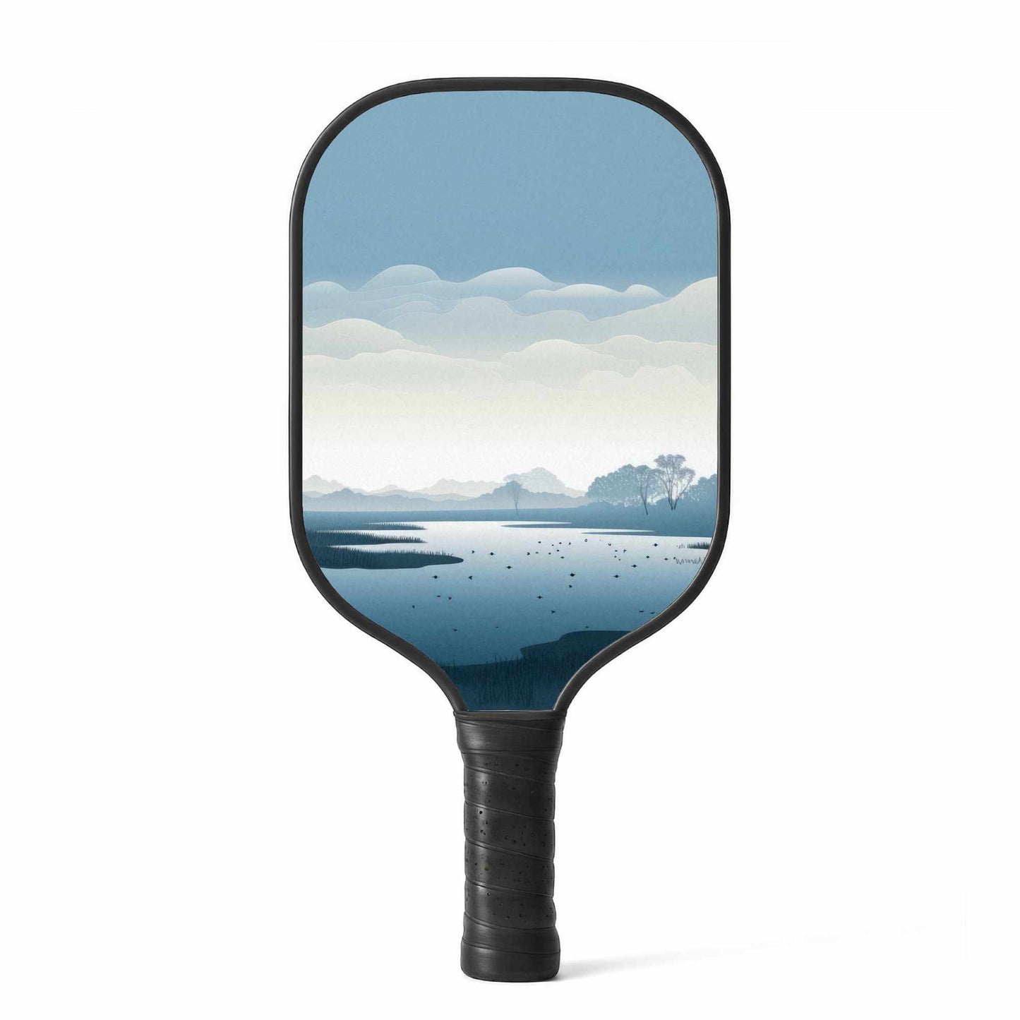 Minimalist Swamp Pro Pickleball Paddle Set | Sport Accessory