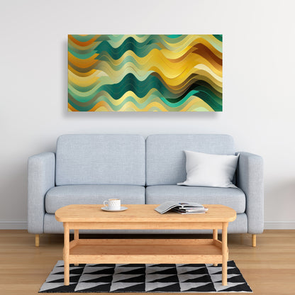 Rich by design - Orange Canvas for Stylish Home Decor