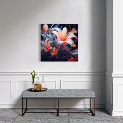 Astral bloom - 32"x32" Canvas