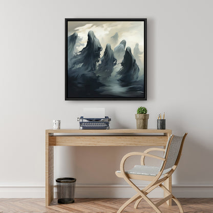 Cursed lands - 36"x36" Framed canvas
