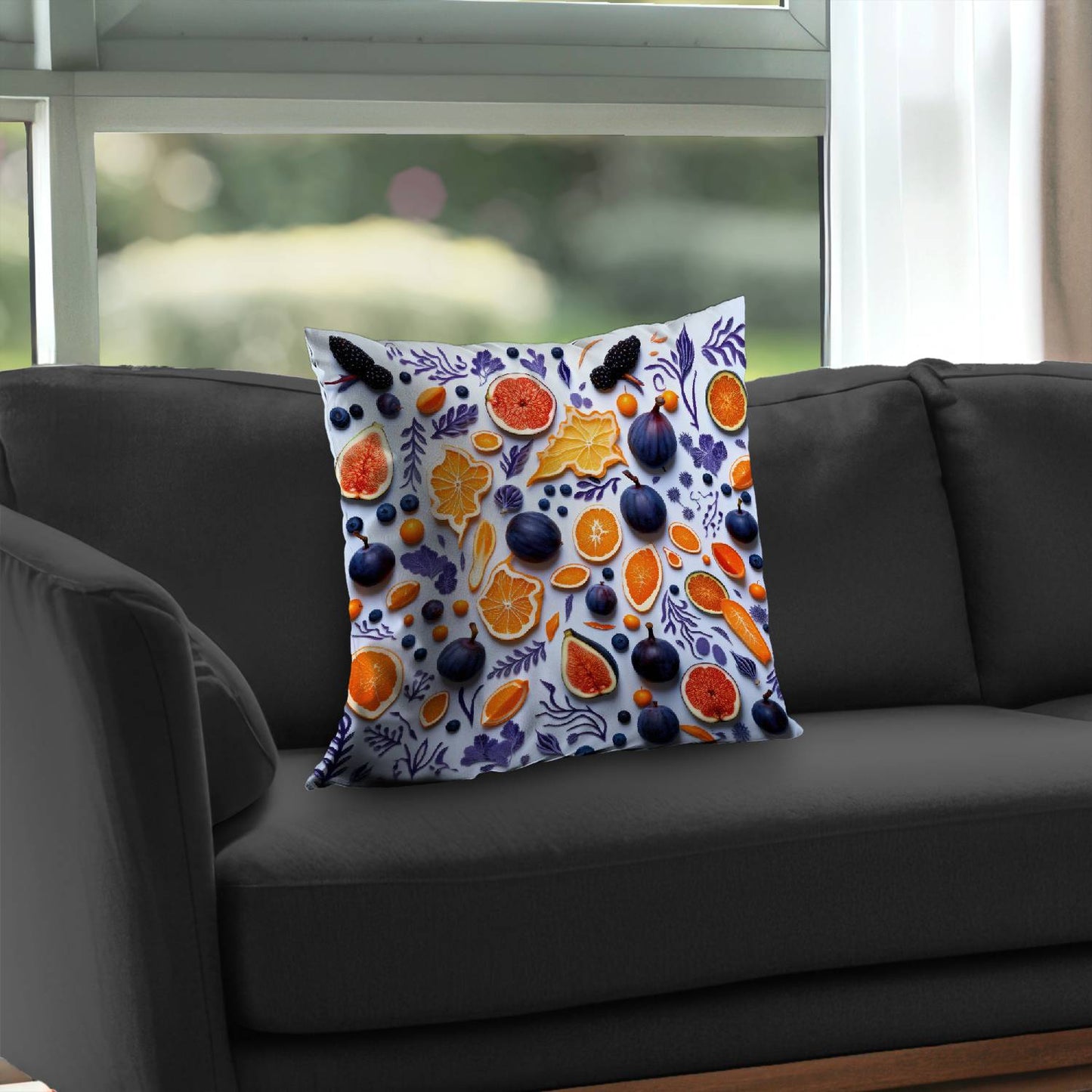 Fruity skins - Throw pillow - Print on demand