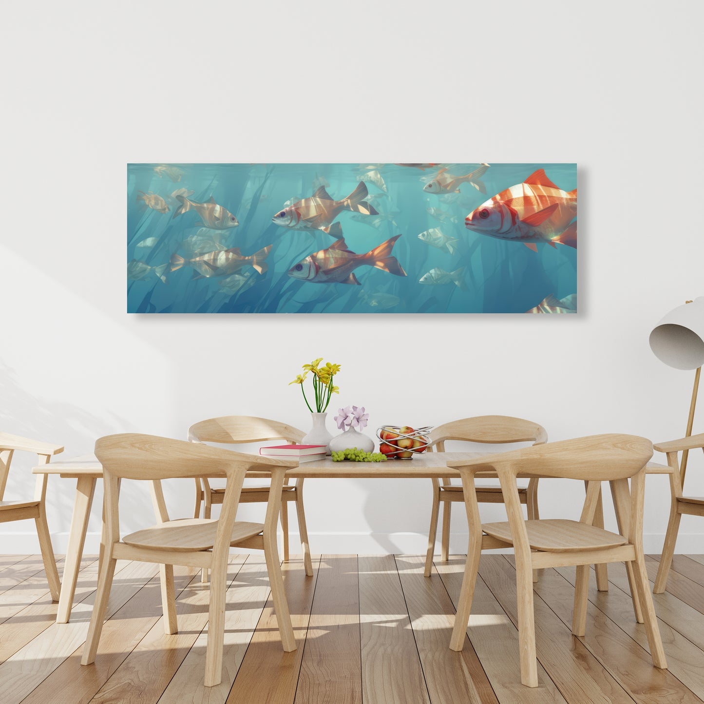 Surface tension - 32"x32" Canvas