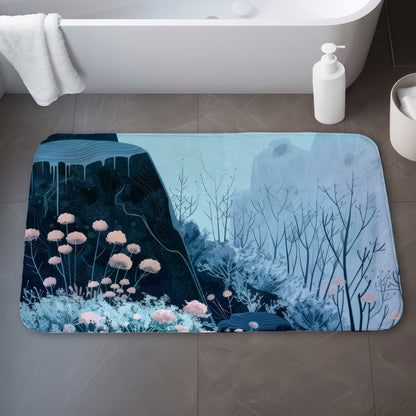 Annual Freeze Beige Bath Mat | Stylish Home Decor Accessory