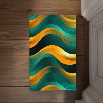 Voluptuous Turquoise Indoor Outdoor Door Mat | Home Decor