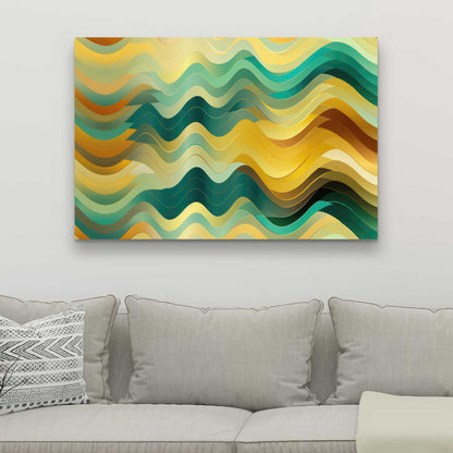 Rich by design - Orange Canvas for Stylish Home Decor