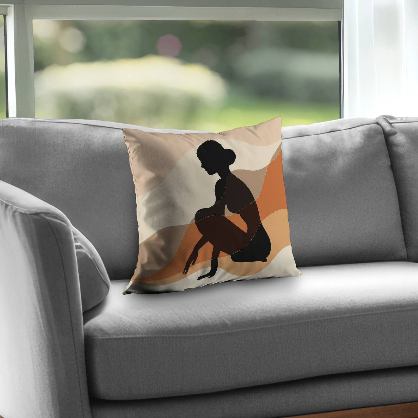 Mindfulness - Throw pillow - Print on demand