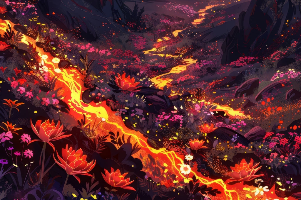 Bloom and Eruption Casual Pickleball Paddle Set | Sport Gear