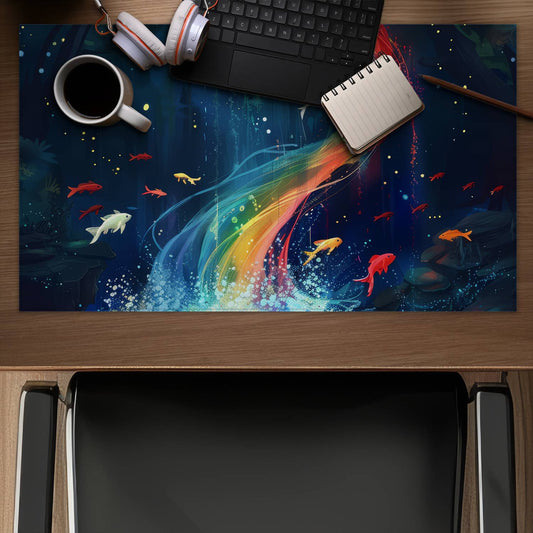 Swirl - Desk Mat