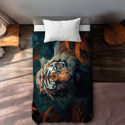 Observed Black Duvet Cover | Stylish Home Decor Essential