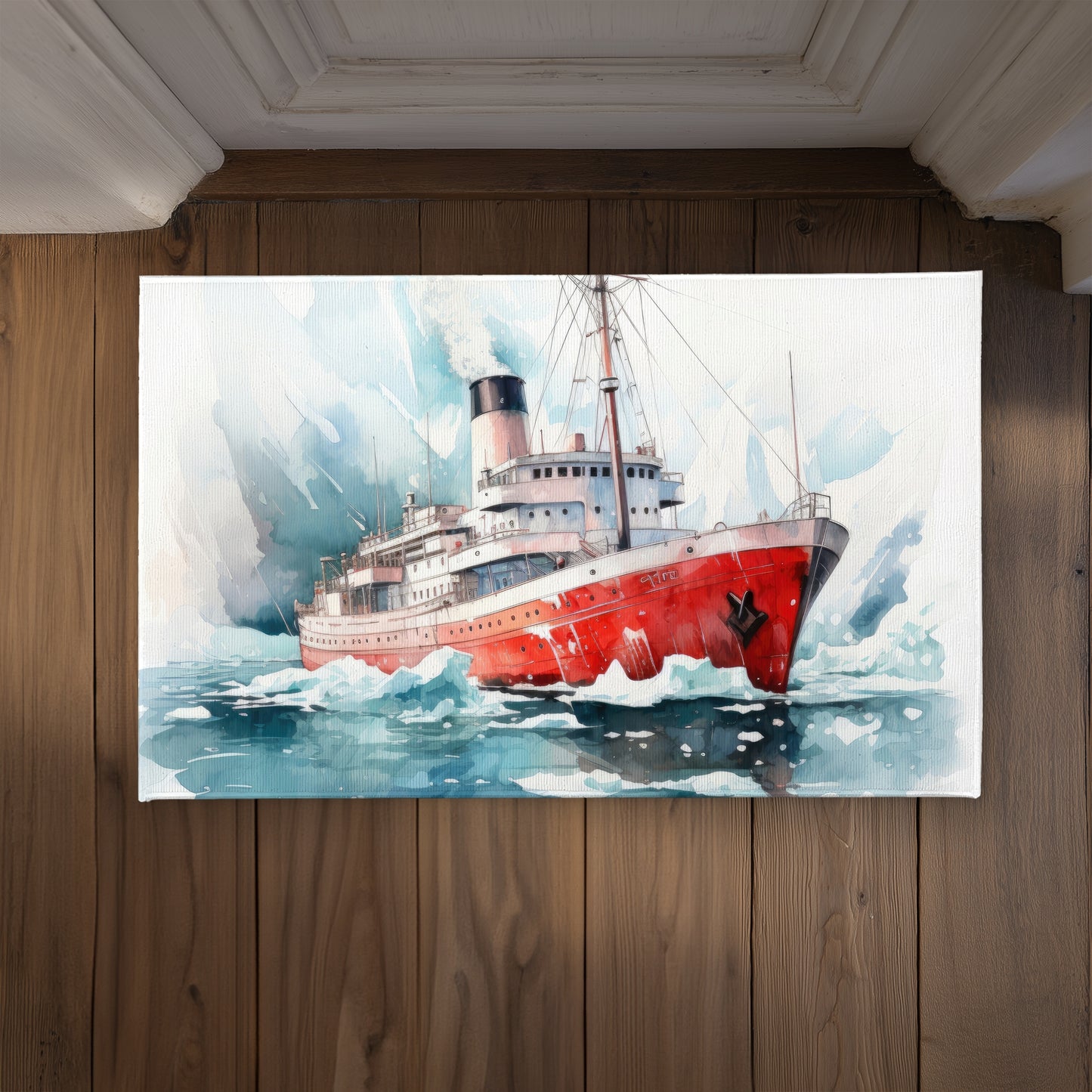 Icebreaker Turquoise Indoor/Outdoor Door Mat | Home Decor