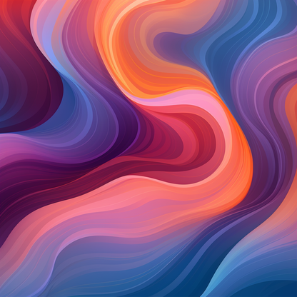 Purple Haze - Blue Canvas Art for Stunning Home Decor