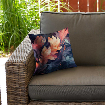Ethereal Poly Twill Throw Pillow | Elegant Home Decor Accent