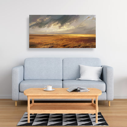 Before the Storm - Gray Canvas Art for Home Decor