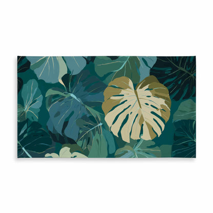 Tropical Leaf Veil Tablecloth | Indoor Outdoor Home Decor