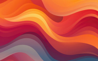 Sunlit Fog - Orange Outdoor Area Rug for Home Decor