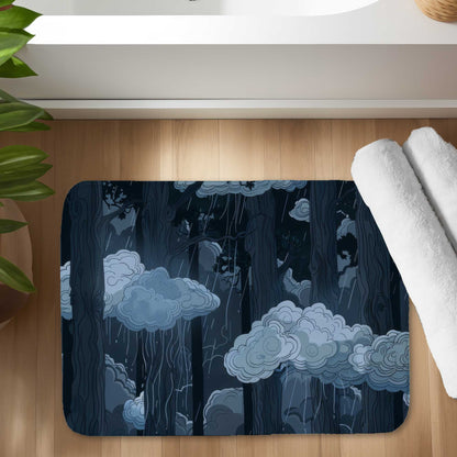 Sneaky Clouds Bath Mat | Soft, Stylish Home Decor Rug