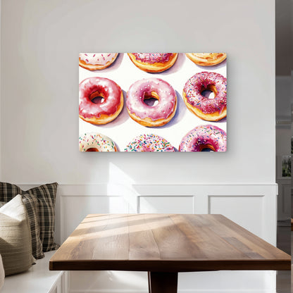 Yummy Pink Metal Print - Stylish Home Decor Accent