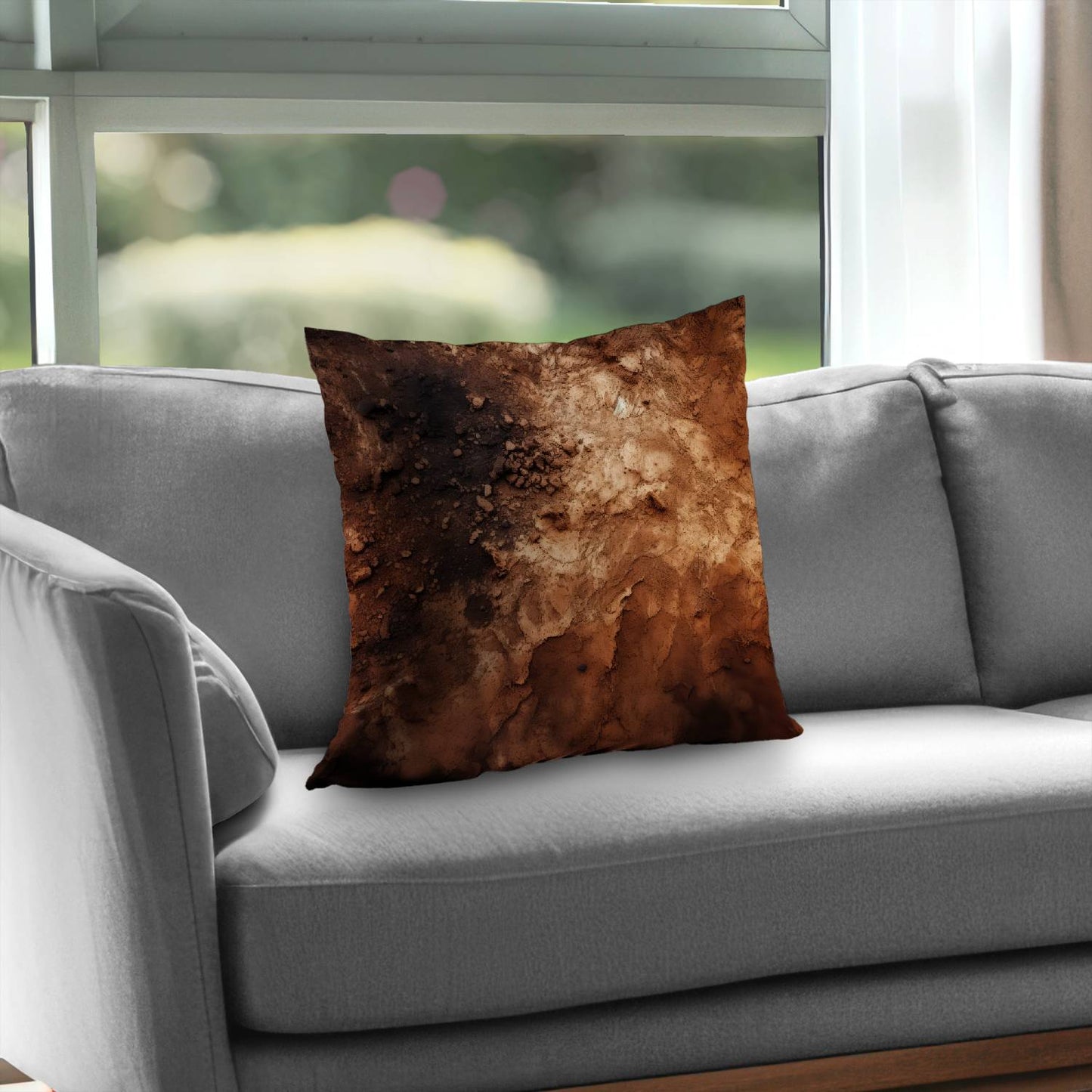 Rusty - Throw pillow - Print on demand