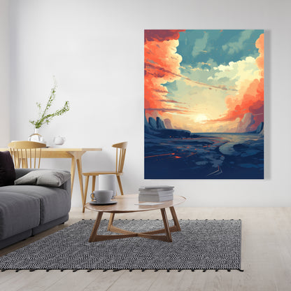 Finally light - 32"x32" Canvas