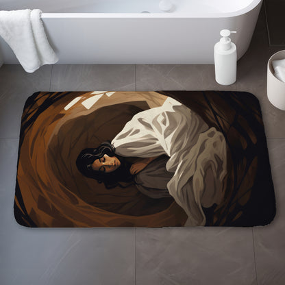 Warm embrace - 17"x24" Bath mat