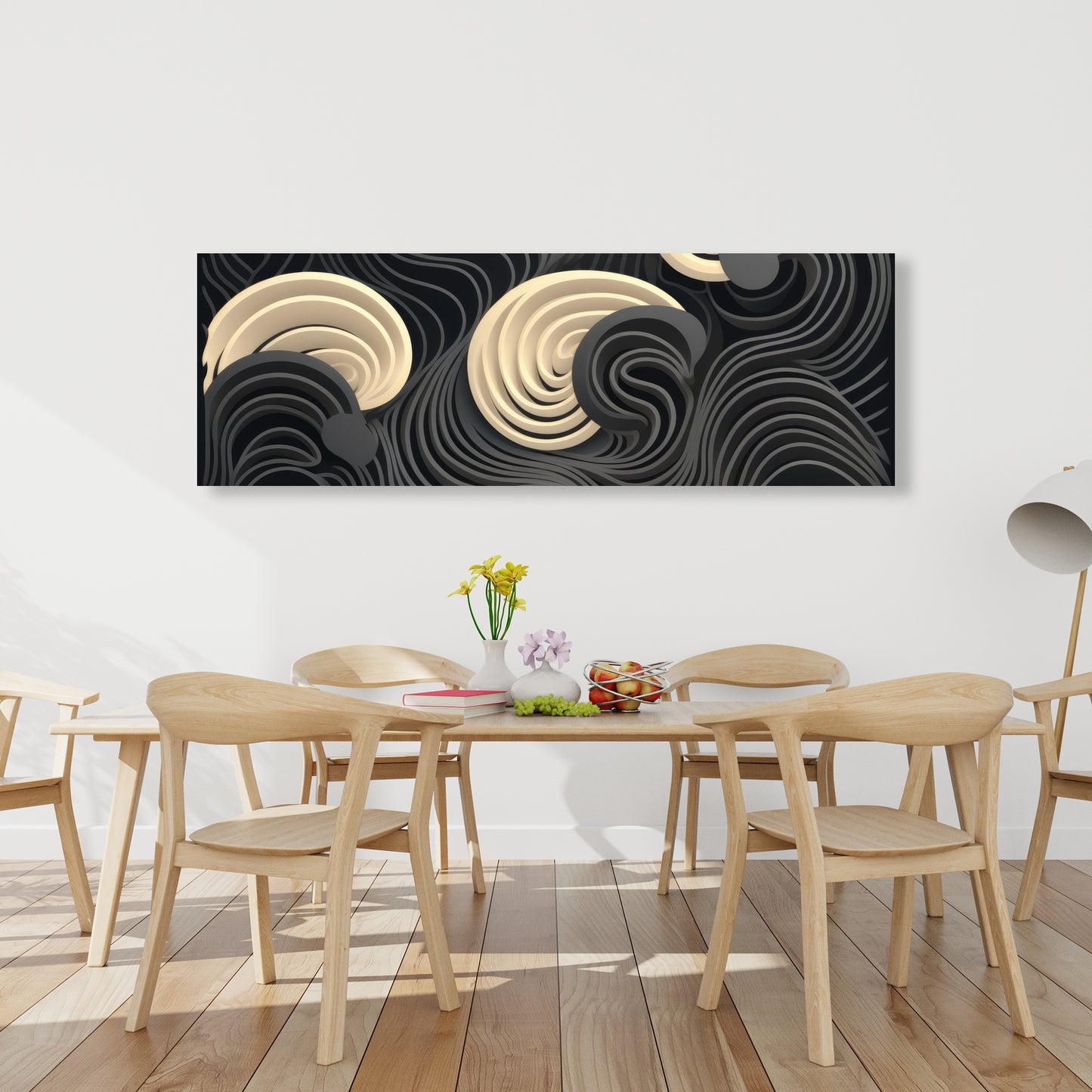 Layers - 32"x32" Canvas