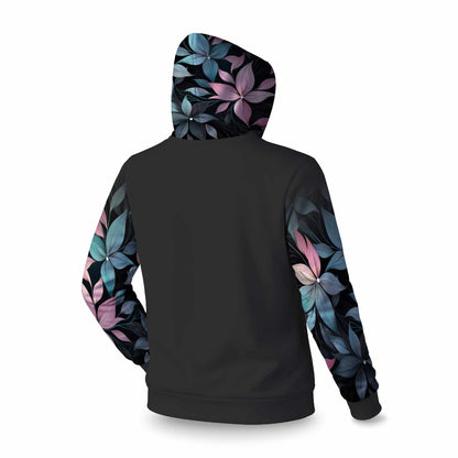 Sweat à capuche Desaturated Flowers Sleevie pour vêtements