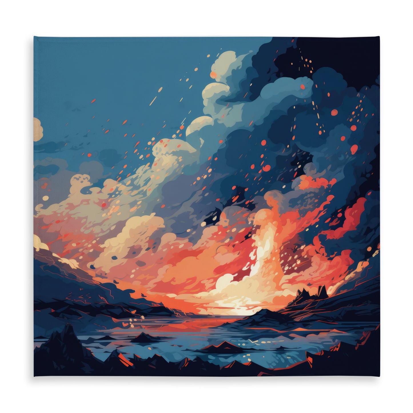 Magma does not wait - Tablecloth