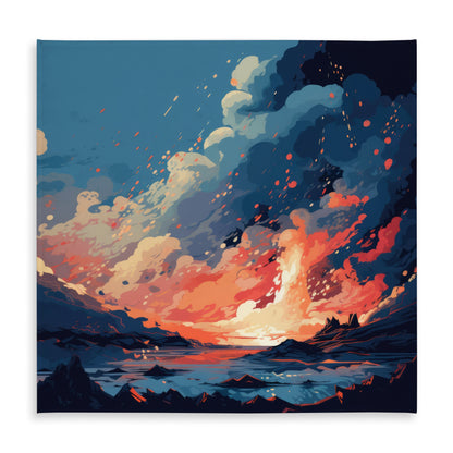 Magma does not wait - Tablecloth