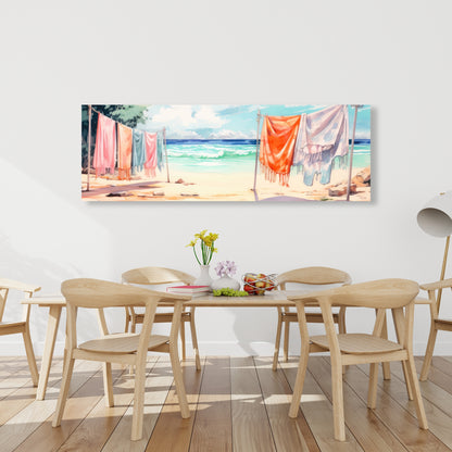 Sunny side Orange Canvas | Bright Home Decor Accent