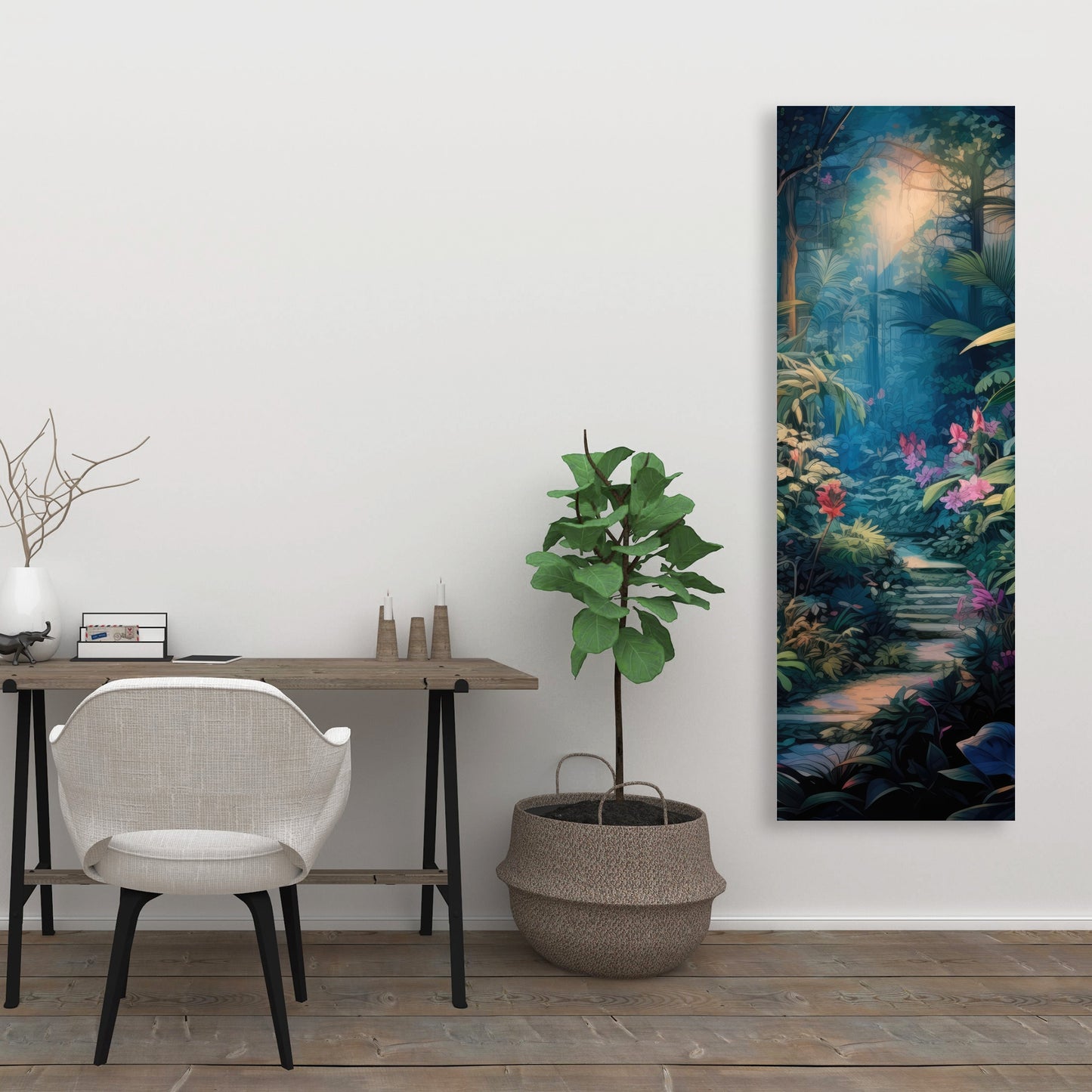 Against all odds - Purple Canvas for Home Decor | Unique Art