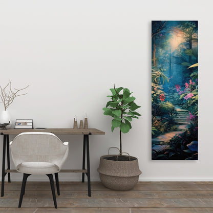 Against all odds - Purple Canvas for Home Decor | Unique Art