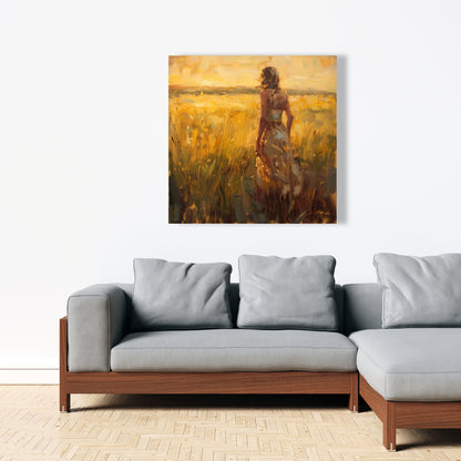 Exploring - 32"x32" Canvas