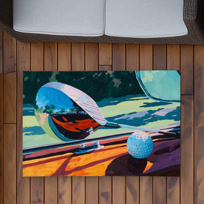 The Drive - Modern Summer Outdoor Area Rug for Home Decor