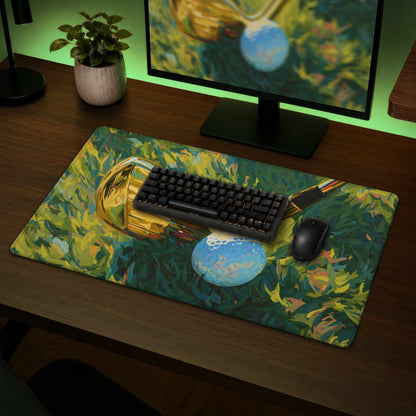 Golden club Desk Mat - Stylish Home Decor for Your Workspace