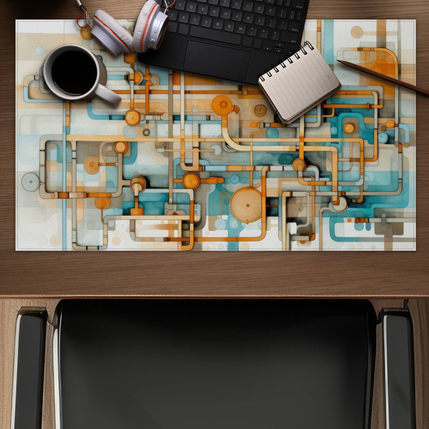 Like clockwork - Desk Mat