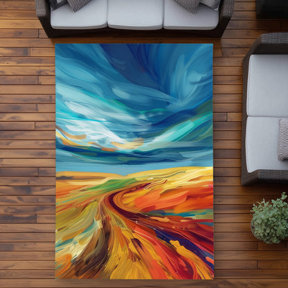 Tapis d'extérieur Land flow | Solution élégante pour la décoration intérieure
