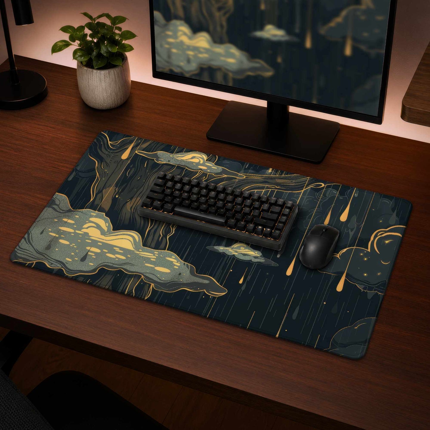 Goopy Desk Mat - Stylish Home Decor, Protective Surface