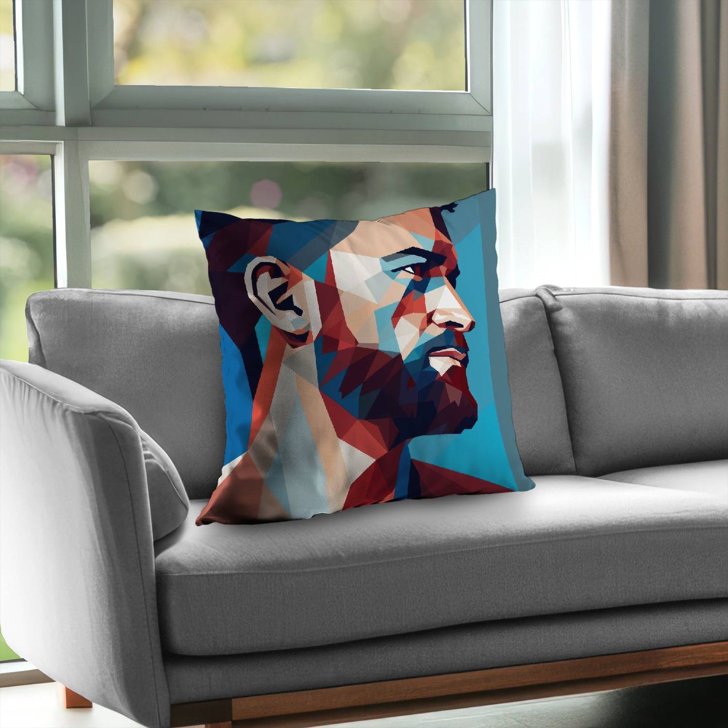 Essence of men - Throw pillow - Print on demand