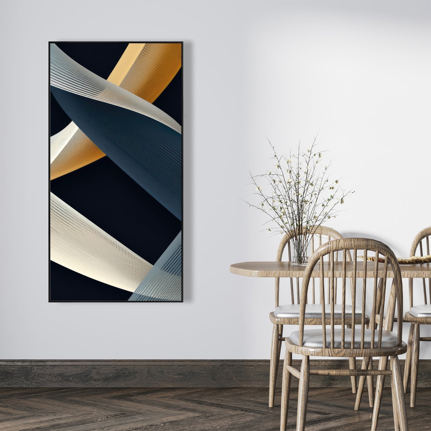 Ropes of destiny - 36"x36" Framed canvas