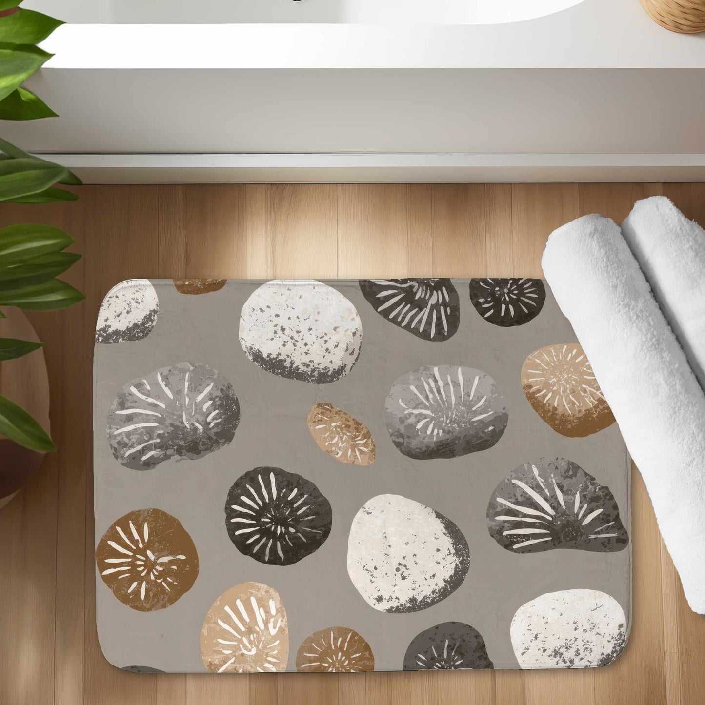 Earthstone Echoes Bath Mat | Stylish Home Decor Accent
