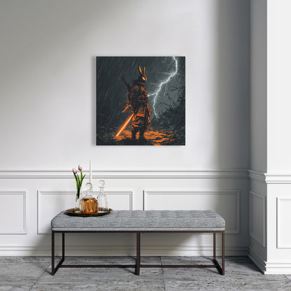 War machine - 32"x32" Canvas
