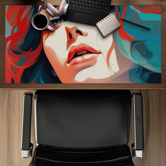 Dangerous lips - Desk Mat
